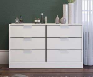 New Full Sized Dresser - In Box - White - 