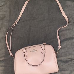 Pink Coach Purse (barely used)