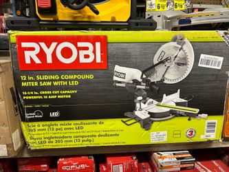 RYOBI 12 in. Miter saw slinging corded