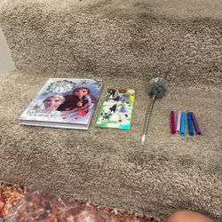 Frozen Journal With Light Up Button 