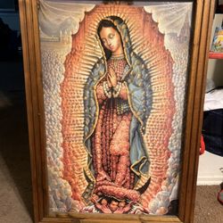 Virgin Mary frame
