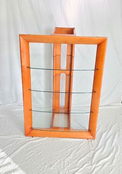 Audio 5 Shelf Rack Console Cabinet