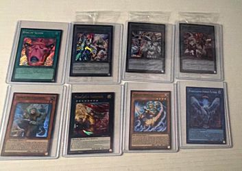 Konami Yu-Gi-Oh! TCG 8-Card 1st Ed Foil Lot English Pot of Sloth +