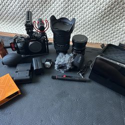 Sony Camera gear set up