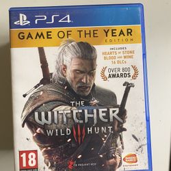 The Witcher 3 Game Of The Year Edition For PS4 