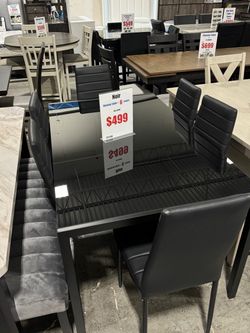 BRAND NEW DINING SET (table and chairs)!! SHOP NOW - PAY LATER!! NO CREDIT CHECK FINANCE AVAILABLE!!