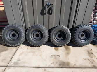 Maxxis Zilla UTV Tires on Rims – Set of 4