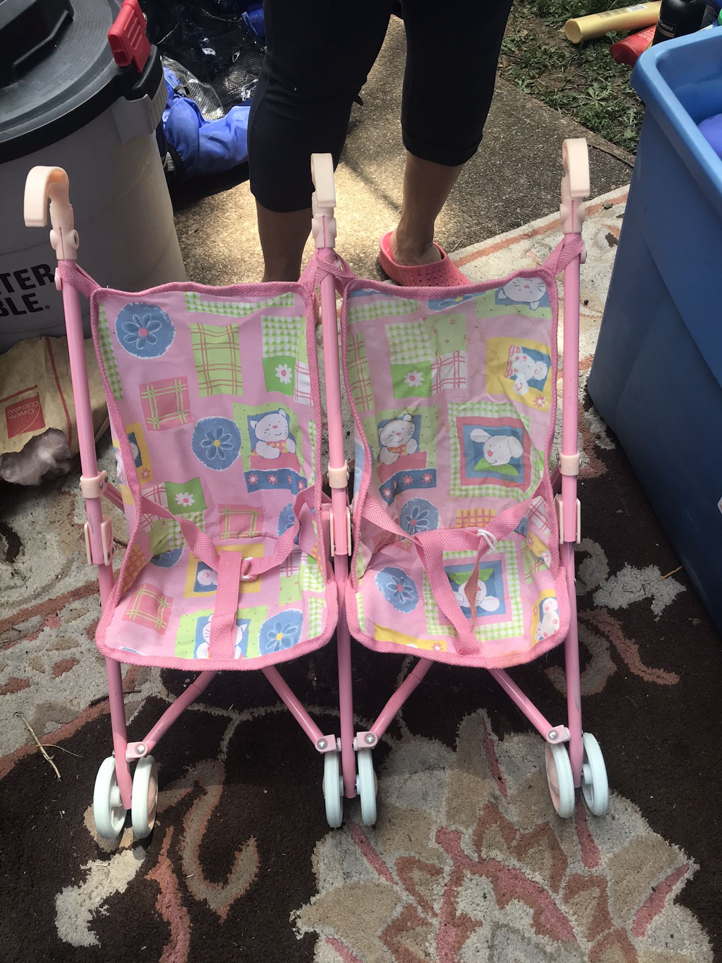 Double walker baby girl’s toy
