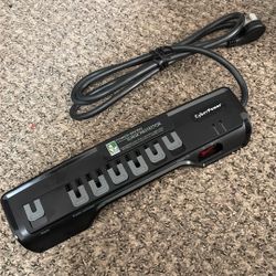 Cyber Power Power Saving Surge Protector With Master Controlled 