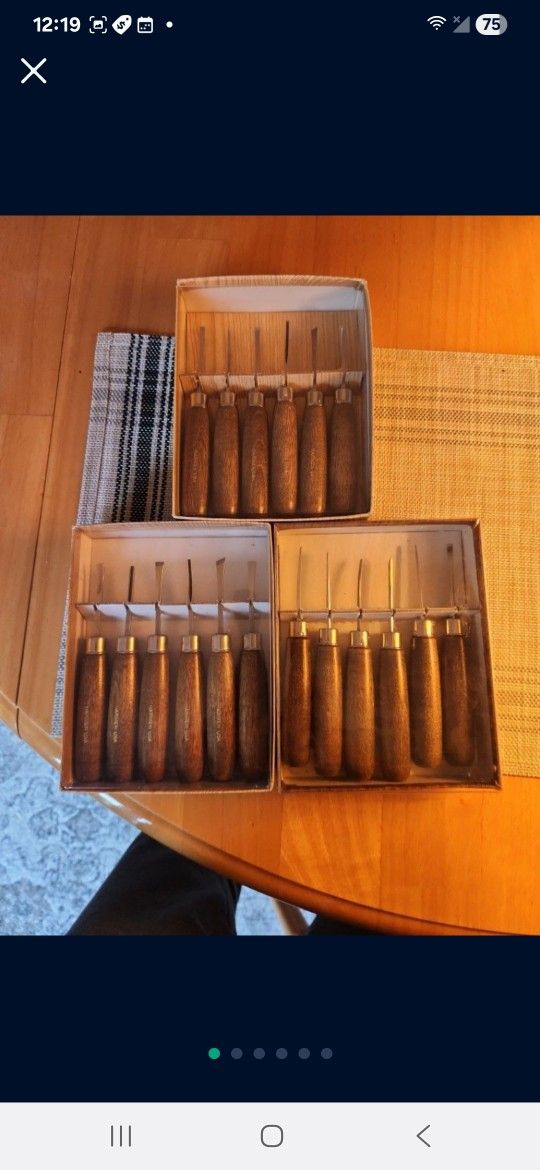 Harmen Usa 6 Piece Wood Carving Set