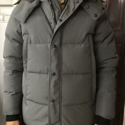 Canada Goose Gray ‘Wyndham’ Puffer Jacket Men