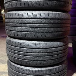 4USED TYRES HANKOOK.      285/45/22.      70% TREAD.     @$250, INSTALLED ALL4 