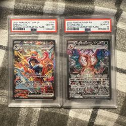 Pokemon PSA 10 Slabs