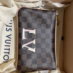 Louis Vuitton Double Zip Pochette Damier Negotiable Price 