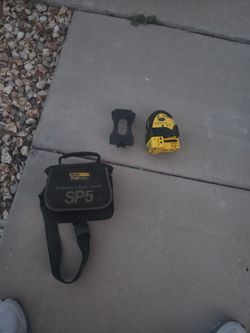 Stanley Fatmax laser and stand -  battery operated