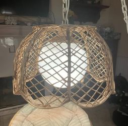 MCM Russell Woodard Spun Fiberglass Chandelier 