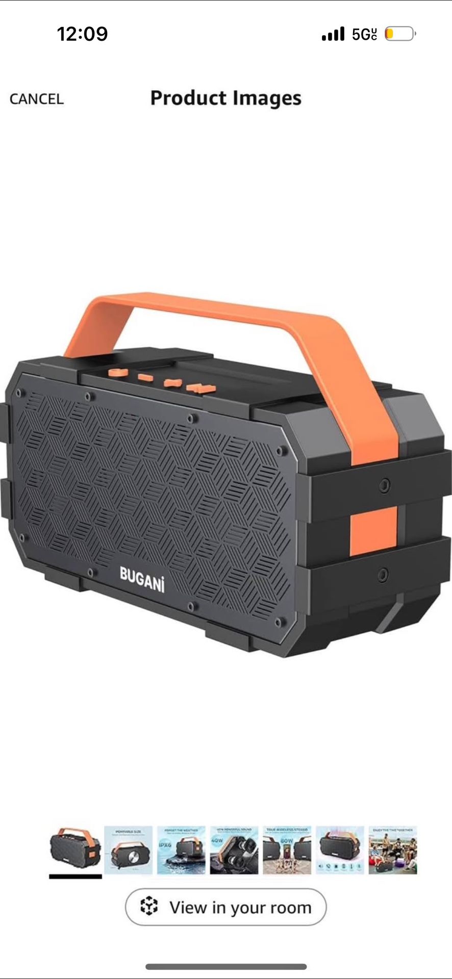 Bluetooth Speaker, Portable Bluetooth Speakers with 40W Stereo Sound, Loud Bluetooth Speaker 24H Pla