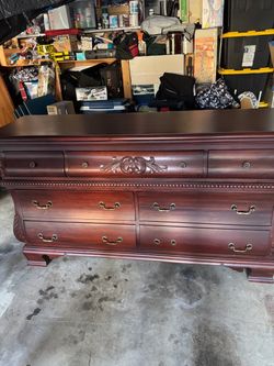 French style carved dresser