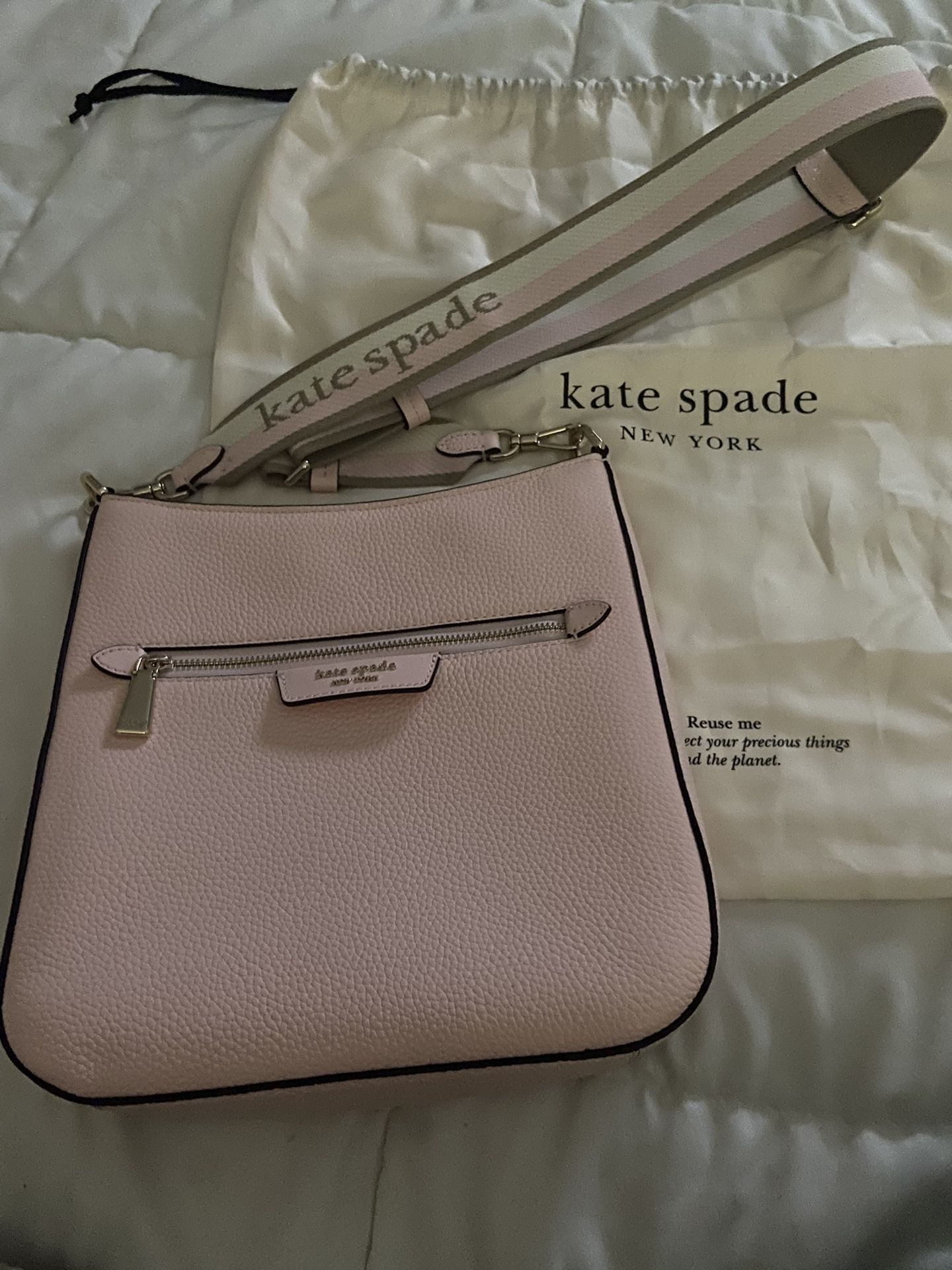 Pink Kate Spade Cross Body Purse