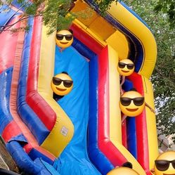 Jumping Balloon Water Slide 