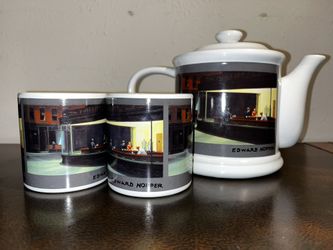 Edward Howard Tea Pot And Mugs Set
