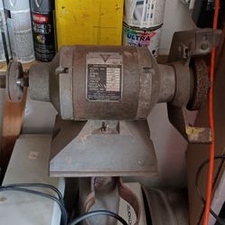 3/4hp Bench Grinder Chicago Power Tools 