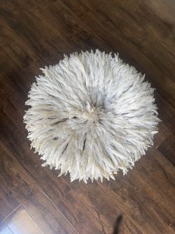African Feathered Headdress - Wall art / decor - $125 OBO