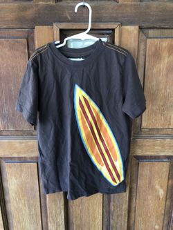 Boys Dark Brown Shirt Size S(5-6)