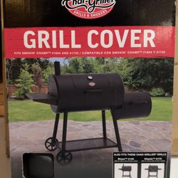Char-Griller Grill Cover - Black 1655