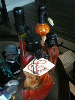 Bottle decoration kitchen