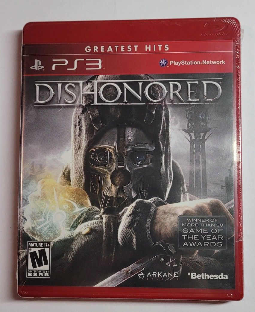 Dishonored Greatest Hits For Ps3 New