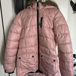 Winter Coat, Hiking Boots, Gloves And Beanie 