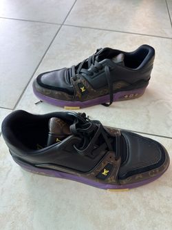 Louis Vuitton Trainer Monogram Purple Black/Brown/Purple for Sale