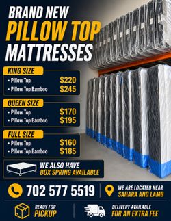 Brand new mattress