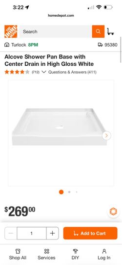 Shower pan