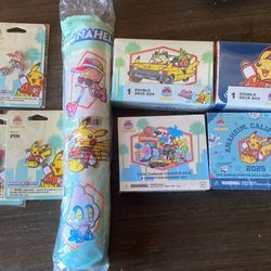 2025 Anaheim Pokémon World Championship Mat/Dice Sets/Deck Boxes And Pins