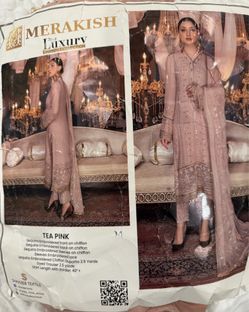3pc chiffon suit