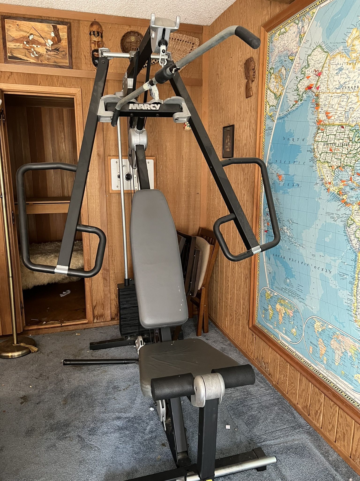 Marcy Chest Press Weight Machine Up To 160 Lbs