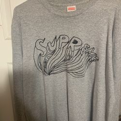 Supreme Size L Daniel Johnston Long Sleeve 