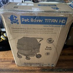 HPZ Pet Rover Titan HD Pet Stroller For Large Dogs Up To 100 Lbs