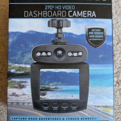 270° HD Video Dashboard Camera - Sharper Image 