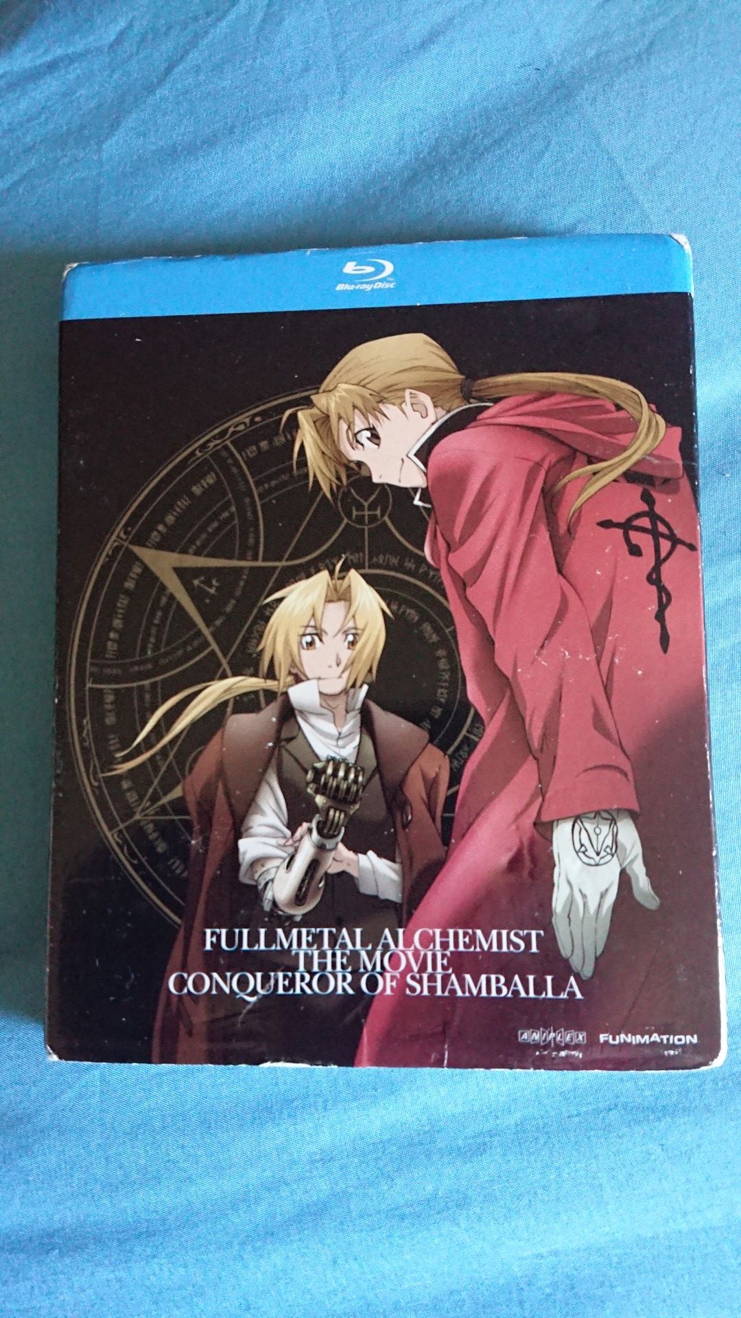 Fullmetal alchemist the movie conqueror blu ray
