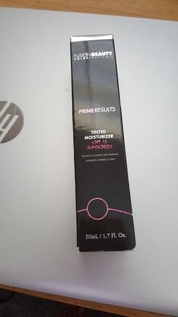 Fusion Beauty Prime Results + 15 SPF sunscreen