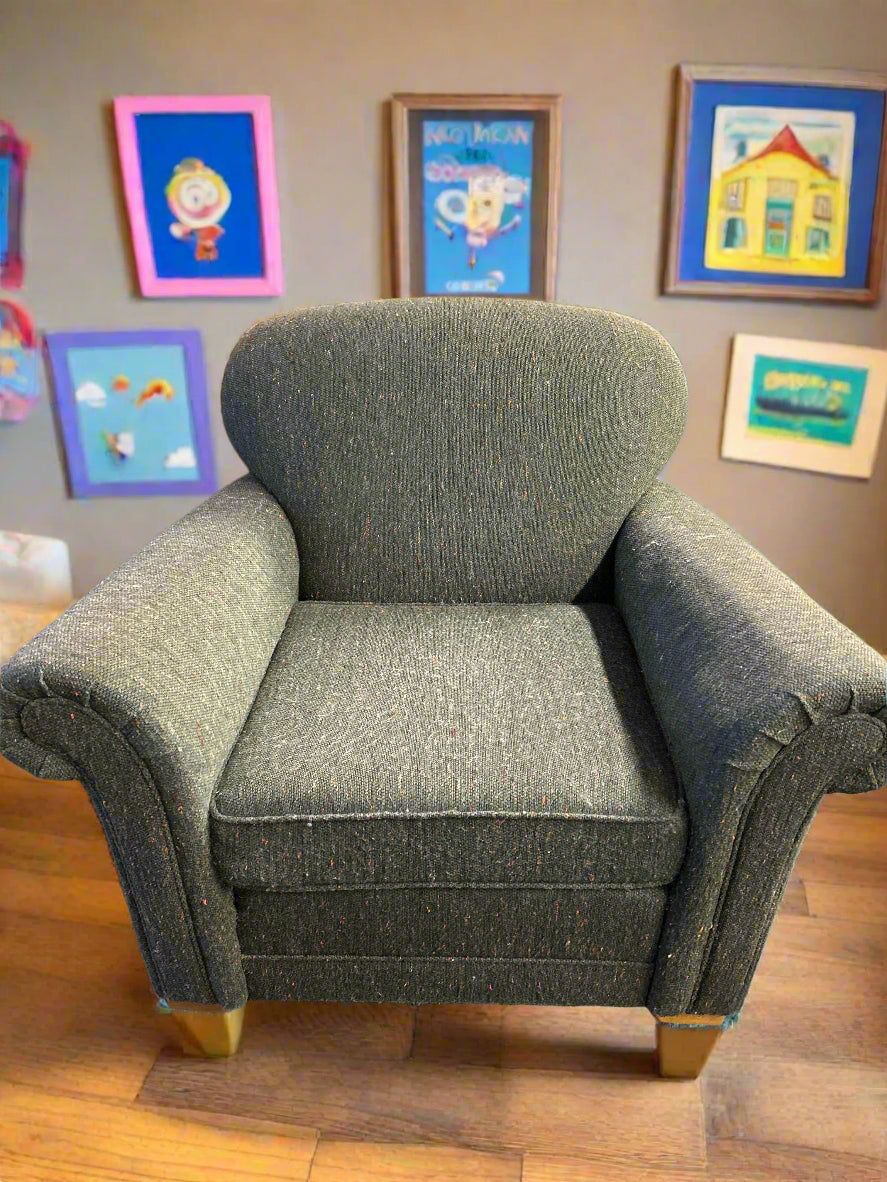 Green/Gray Armchair