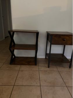 Coffee table and end tables