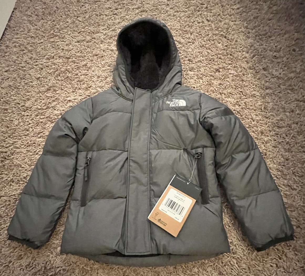 the north face kids infant medium grey down jacket size 3T