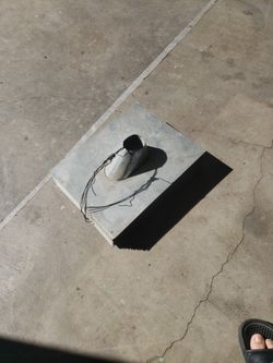 Flashing Galvanized 2 Inches. 14X11.