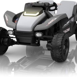 LIGIANT OP70 24V Ride On UTV Truck, 4WD Ride On Toys W/Remote Control, 2 Seats, Electric Car For Big Kids With Multimedia Including Music, Story, Wire