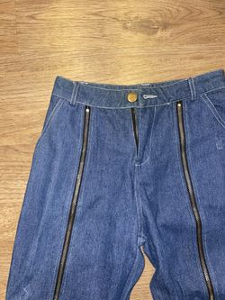 Zipper Jeans