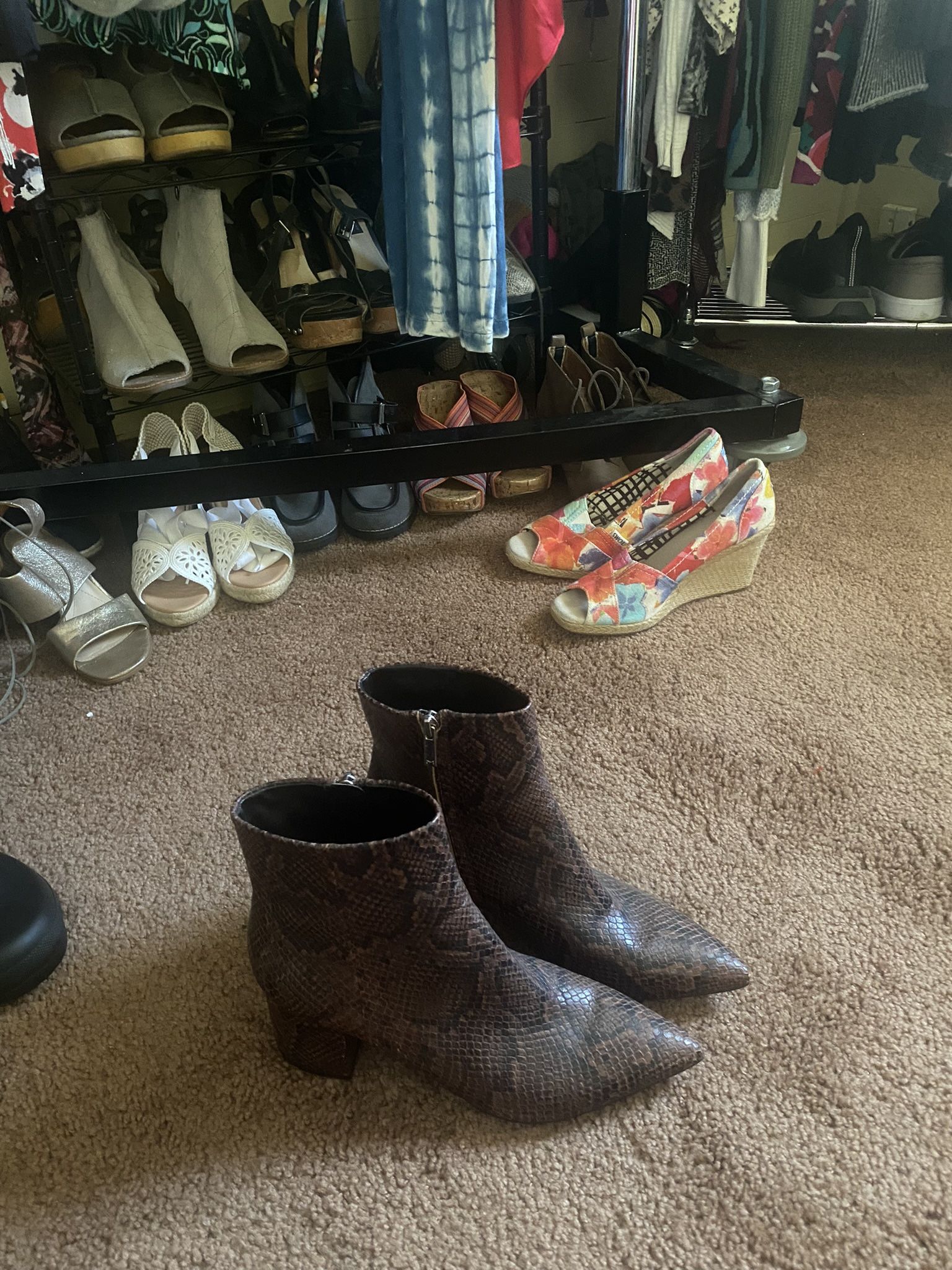 Mark Fisher boots were originally $189. Real Leather Lightly Worn !